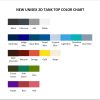 tank top color chart - Minikyu Merch